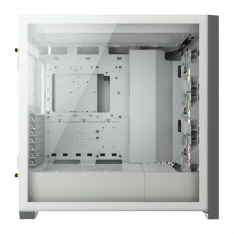 Corsair iCue 5000X RGB Mid Tower Tempered Glass White CC-9011213-WW - Image 2