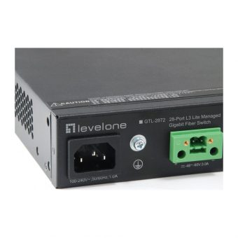 Level One GTL-2872 Kilby Rackmount Gigabit Managed 28-Port Switch 4x SFP+ - Image 3