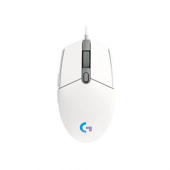 Logitech G102 Lightsync RGB Wired Gaming Mouse White 910-005824 - Image 3