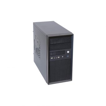 Chieftec Mesh Series Mini Tower 350W PSU Black CT-01B-350GPB - Image 3