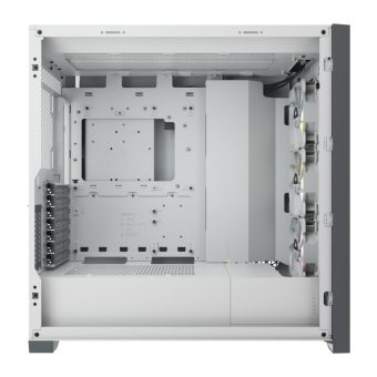 Corsair iCue 5000X RGB Mid Tower Tempered Glass White CC-9011213-WW - Image 3