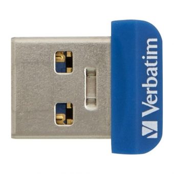 Verbatim store 'n' Stay Nano 64GB USB 3.0 Blue 98711 - Image 3