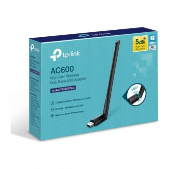 TP-Link AC600 High Gain Wireless Dual Band USB Adapter ARCHER T600U PLUS - Image 4