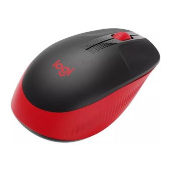 Logitech M190 Full-Size Wireless Mouse Red 910-005908 - Image 4