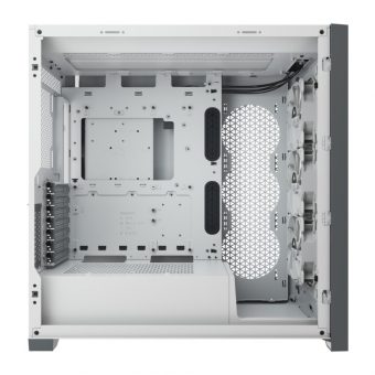 Corsair iCue 5000X RGB Mid Tower Tempered Glass White CC-9011213-WW - Image 4