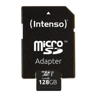 Intenso Professional R90 MicroSDXC 128GB Class 10 UHS-I U1+ Adapter 3433491 - Image 4