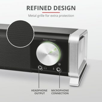 Trust Asto Soundbar for PC and TV Black 21046 - Image 4