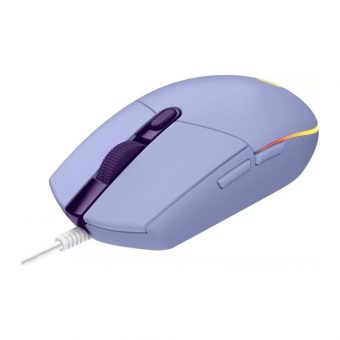 Logitech G102 Lightsync Lilac Wired Gaming Mouse 910-005854 - Image 4