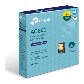 TP-Link AC600 Nano Wireless USB Adapter ARCHER T600U NANO - Image 5