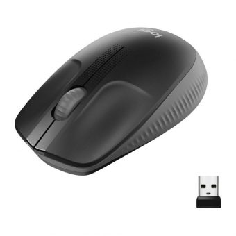 Logitech M190 Full-Size Wireless Mouse Charcoal 910-005905 - Image 5