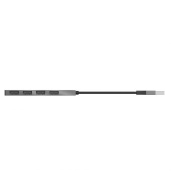 Trust Halyx Aluminium 4-Port USB 2.0 Type-A Hub 23786 - Image 5