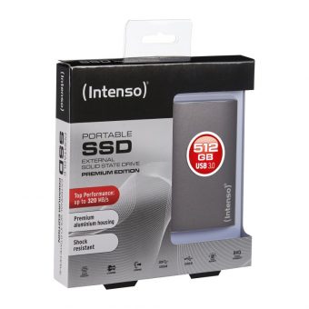 Intenso Portable SSD Premium Edition 500GB 1.8" USB 3.0 Anthracite 3823450 - Image 5
