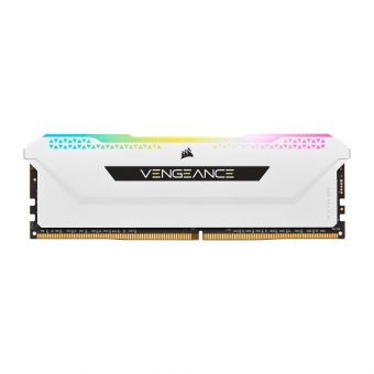 Corsair Vengeance RGB PRO SL 16GB (2x8GB) 3200MHz DDR4 White CMH16GX4M2E3200C16W - Image 4