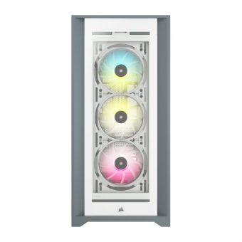 Corsair iCue 5000X RGB Mid Tower Tempered Glass White CC-9011213-WW - Image 8