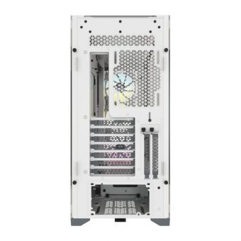 Corsair iCue 5000X RGB Mid Tower Tempered Glass White CC-9011213-WW - Image 9