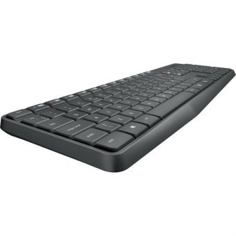 Logitech MK235 Wireless Keyboard & Mouse US Black 920-007931 - Image 3