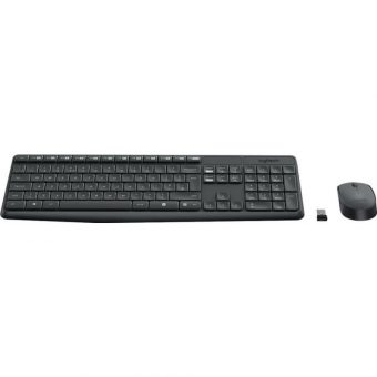 Logitech MK235 Wireless Keyboard & Mouse US Black 920-007931 - Image 5