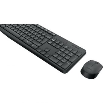 Logitech MK235 Wireless Keyboard & Mouse US Black 920-007931 - Image 6