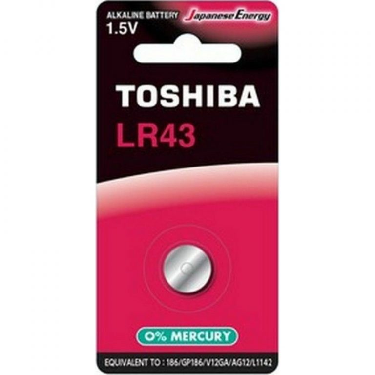 Toshiba Alkaline Battery LR43 1pcs LR43 BP-1C