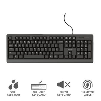 Trust Primo Wired Keyboard GR 24175 - Image 5