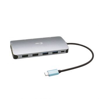 i-Tec Metal Nano USB-C To Triple Display With 100W Power Delivery C31NANODOCKPROPD