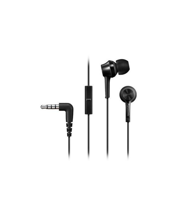 Panasonic RP-TCM115 Earbuds Black RP-TCM115E-K