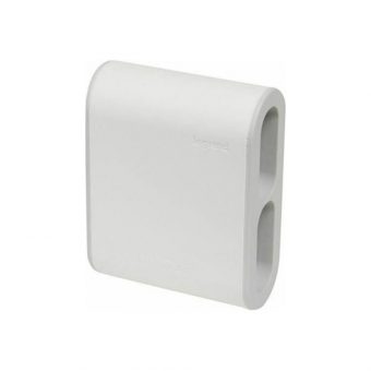 Legrand SurgeArrest 2 Outlets Φις White/Grey 049400