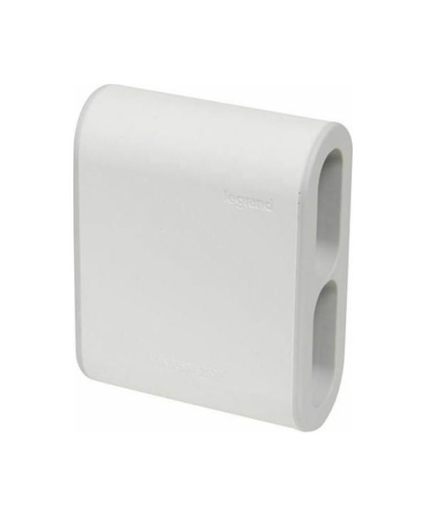 Legrand SurgeArrest 2 Outlets Φις White/Grey 049400