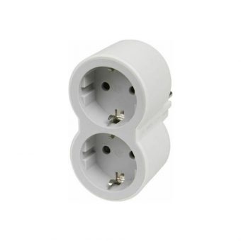 Legrand SurgeArrest 2 Outlets White/Grey 694516