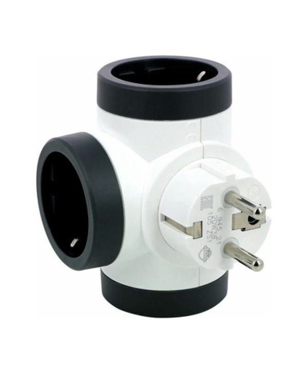 Legrand SurgeArrest 3 Outlets Black/Grey 694521