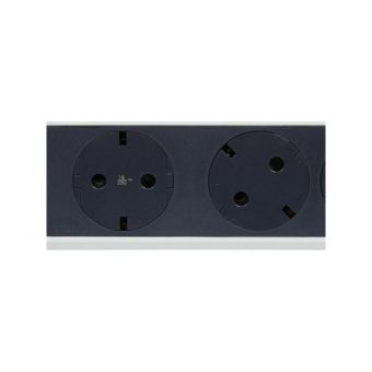 Legrand SurgeArrest 3 Outlets 3m White/Grey Rotating 694535
