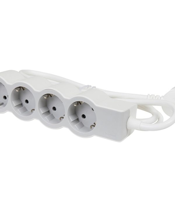 Legrand SurgeArrest 4 Outlets 3m White/Grey 694561