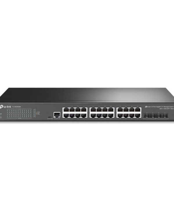 TP-Link SG3400 JetStream 24-Port Rackmount Gigabit Managed Switch 4x SFP+ TL-SG3428X