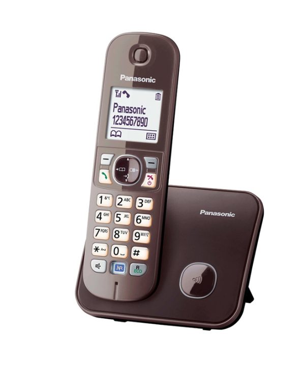 Panasonic Ασύρματο Τηλέφωνο Mocca Brown KX-TG6811GA