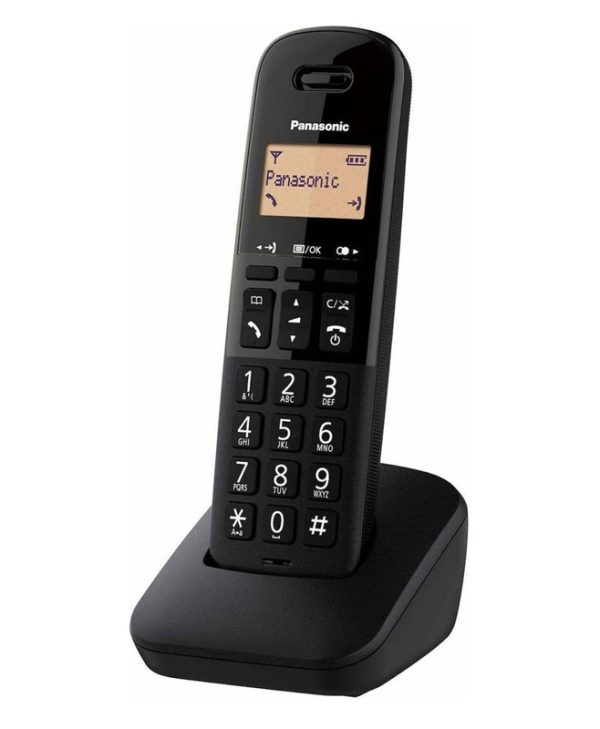 Panasonic Ασύρματο Τηλέφωνο Μαύρο KX-TGB610GRB