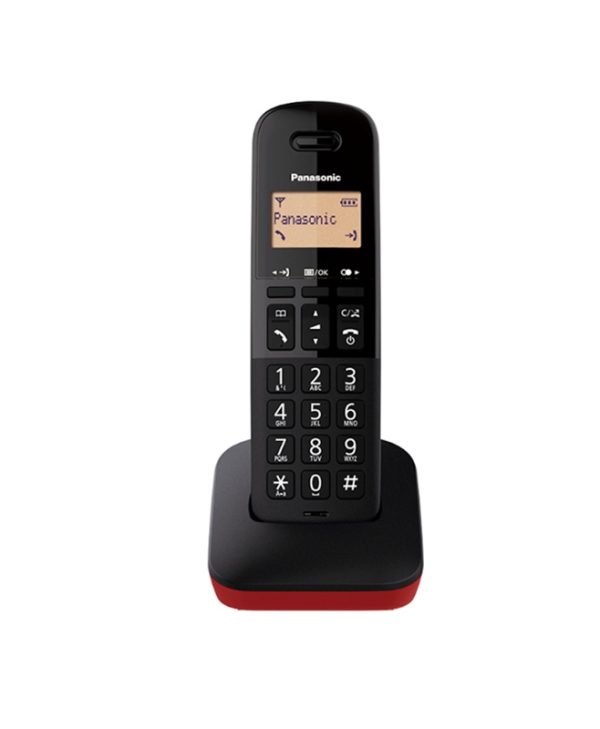 Panasonic Ασύρματο Τηλέφωνο Κόκκινο KX-TGB610GRR