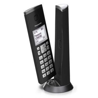 Panasonic Ασύρματο Τηλέφωνο Μαύρο KX-TGK220GB