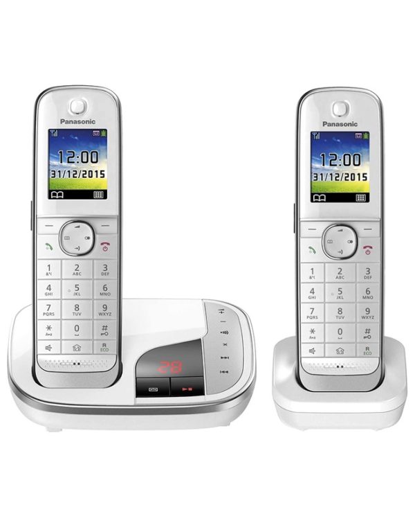 Panasonic Ασύρματο Τηλέφωνο Λευκό KX-TGJ322GW