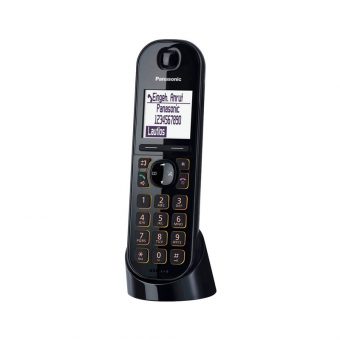 Panasonic Ασύρματο Τηλέφωνο Μαύρο KX-TGQ200GB