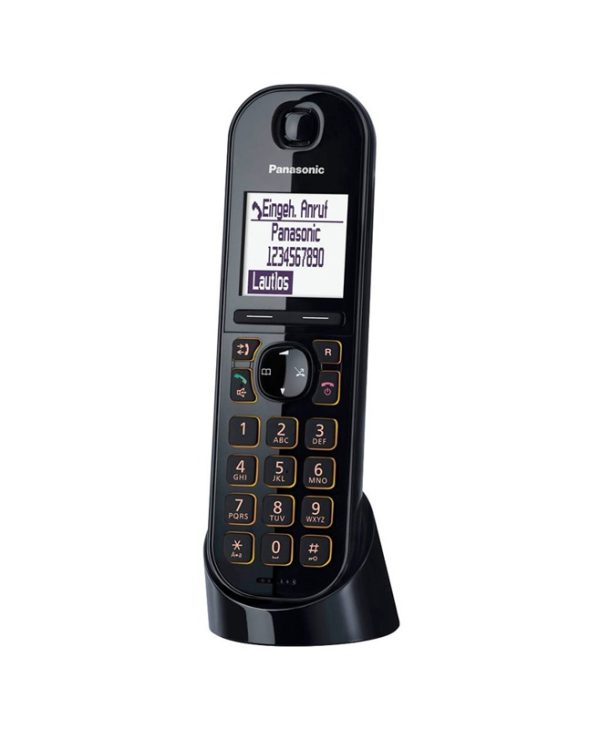 Panasonic Ασύρματο Τηλέφωνο Μαύρο KX-TGQ200GB