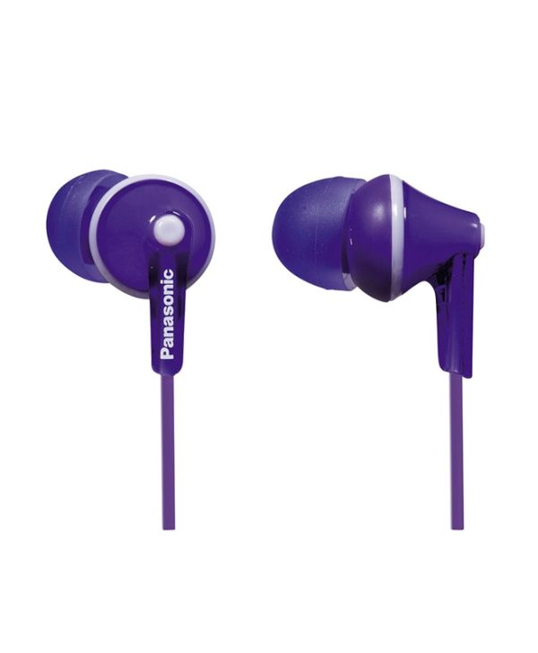 Panasonic RP-HJ125 Earbuds Purple RPHJE125EV