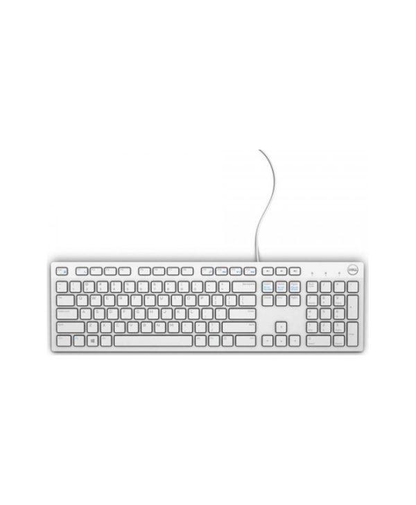 Dell KB216 Multimedia Wired Keyboard White US 580-ADGM