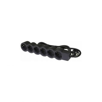 Legrand SurgeArrest 6 Outlets 3m Black/Grey 694566