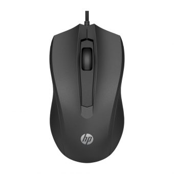HP Wired Mouse 100 Black 6VY96AA