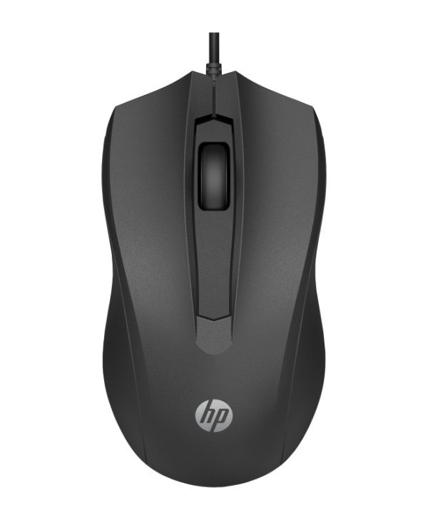 HP Wired Mouse 100 Black 6VY96AA
