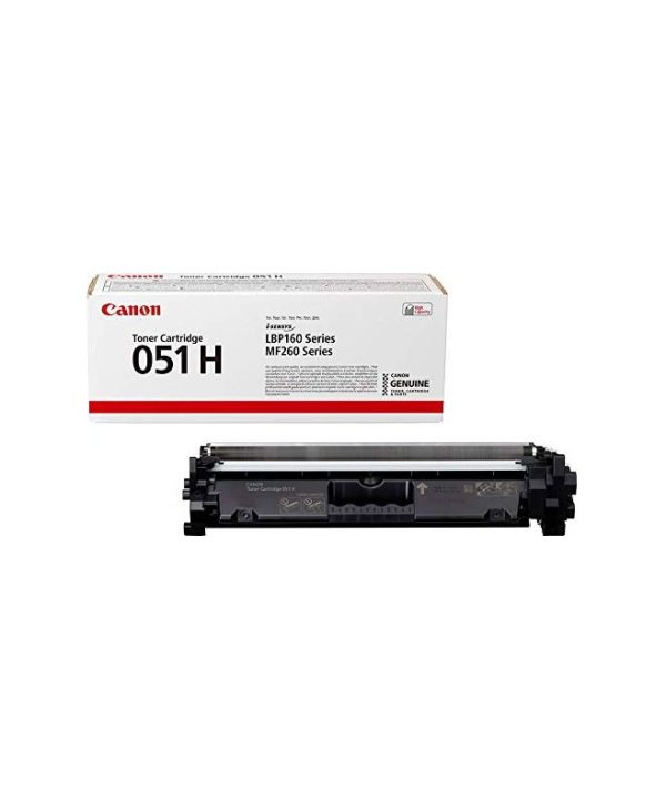 Canon 051H High-Yield Black Toner 2169C002