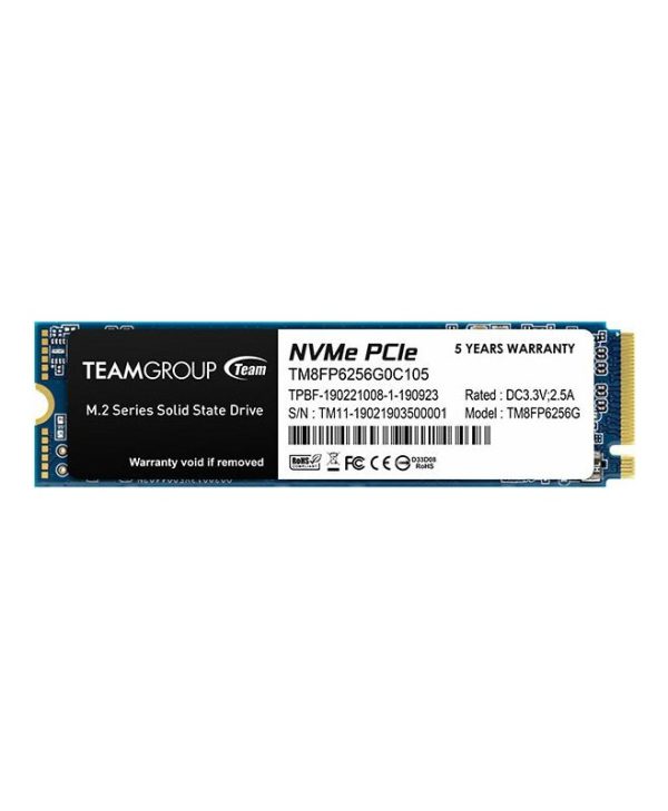 TeamGroup MP33 256GB M.2 2280 PCIe Gen3x4 TM8FP6256G0C101