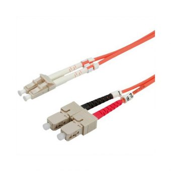 Value Fiber Optic Cable LC-SC 50/125 OM4 2m Orange 21.99.8762-10