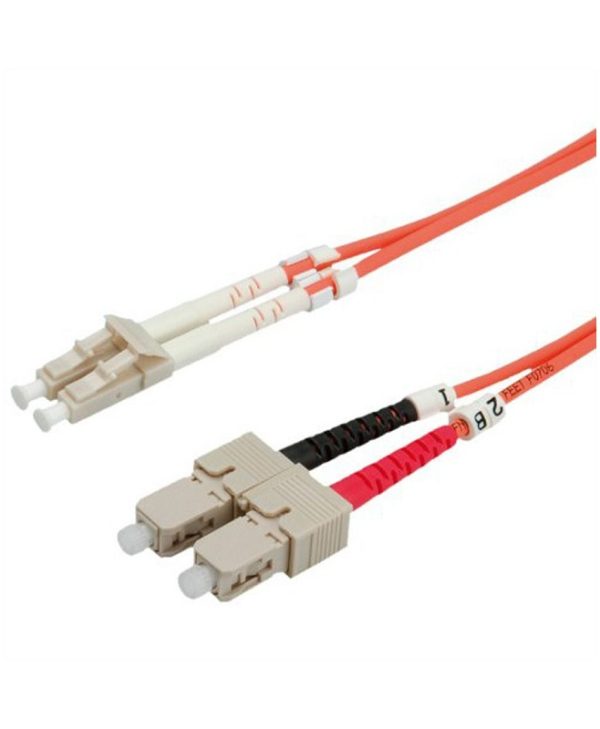 Value Fiber Optic Cable LC-SC 50/125 OM4 2m Orange 21.99.8762-10