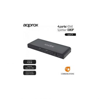 Approx HDMI Splitter 4-Port 1080p/4K C31V2